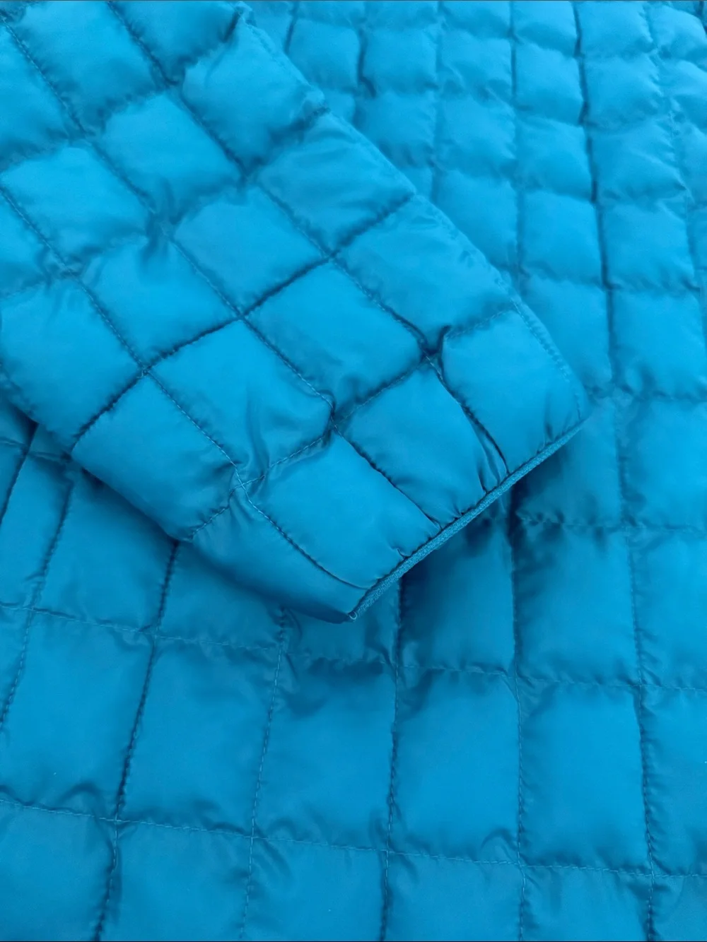 The North Face Men’s Thermal Insulated Jacket digital steel Blue Quilted Medium